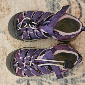 Kids Purple Outdoor Sandals